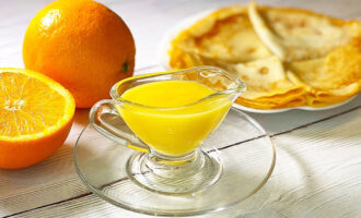Апельсиновый соус к блинам и оладьям – пошаговый рецепт